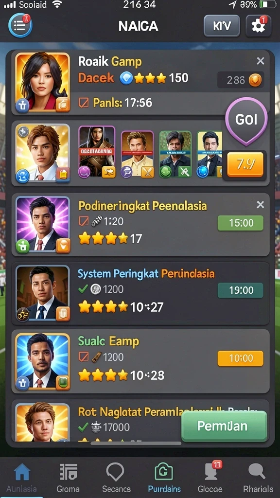 Screenshot klubimpian nomor 1